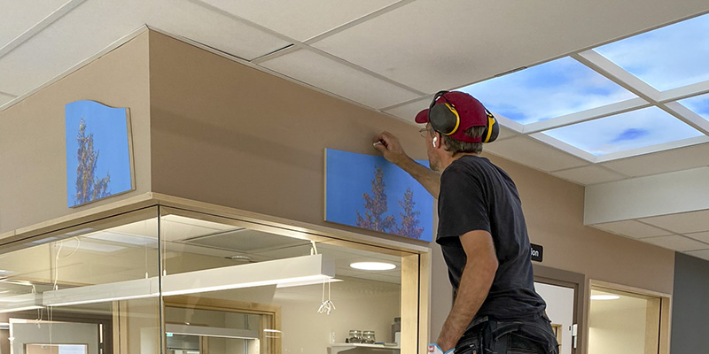 Dagvården Örnsköldsvik, konstnärlig gestaltning, Anna Renström